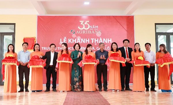 Agribank khanh thanh cac cong trinh an sinh xa hoi 2