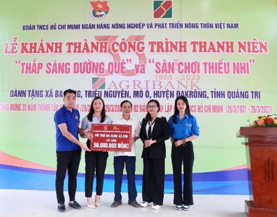 Agribank khanh thanh cac cong trinh an sinh xa hoi 4