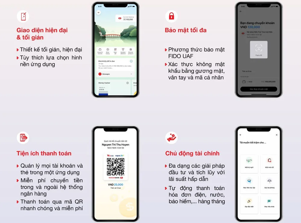 Techcombank se ngung ung dung Fast Mobile 2