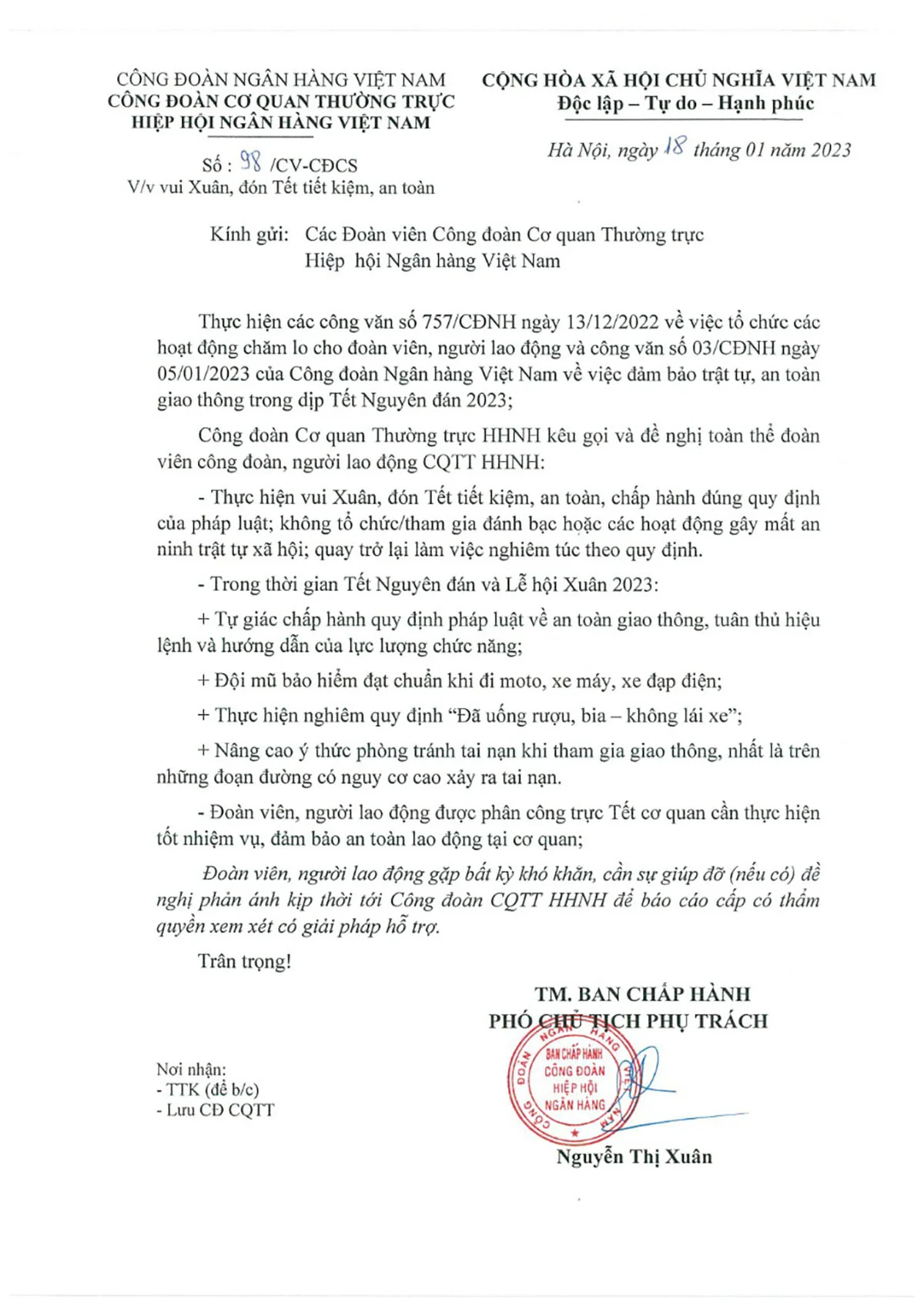 Tet tiet kiem an toan 1