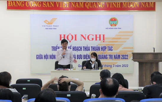 Bưu điện Quảng Trị hỗ trợ nông dân chuyển đổi số trong sản xuất và tiêu thụ nông sản, hàng hóa