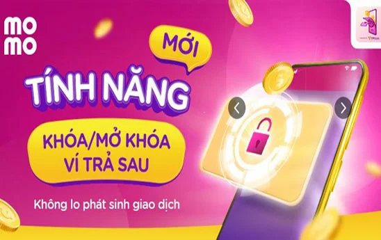 Chủ động giao dịch với tính năng Khóa/Mở khóa Ví Trả Sau