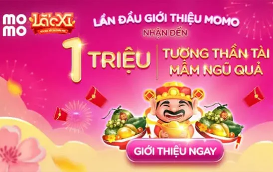 Giới thiệu MoMo nhận quà đến 1 triệu đồng