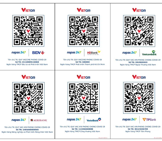 NAPAS va cac ngan hang chinh thuc ra mat thuong hieu VietQR 3