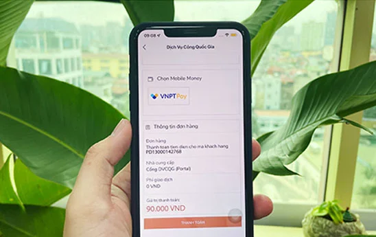 VNPT Pay thêm 2 loại thuế phí thiết yếu thanh toán trực tuyến trên Cổng dịch vụ công quốc gia
