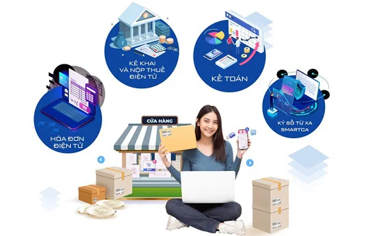 VNPT miễn phí 3 tháng gói dịch vụ cho khách hàng là hộ kinh doanh chuyển đổi số