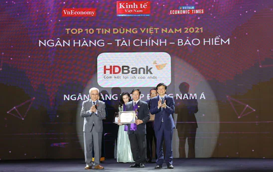 App HDBank thuộc Top dẫn đầu tại Việt Nam