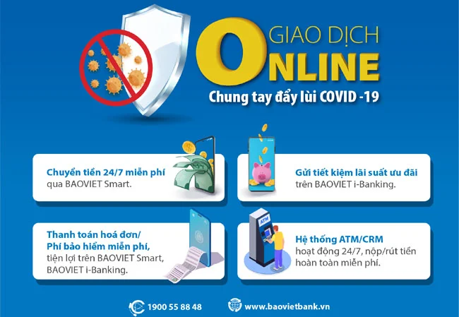 BaoVietBank khuyen khich giao dich Online 2
