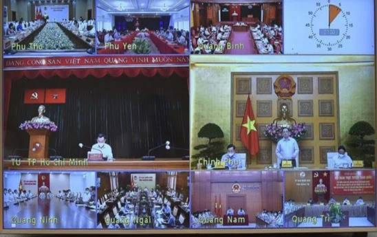 Đại diện SHB tham gia hội nghị trực tuyến với Chính phủ nhằm hỗ trợ doanh nghiệp
