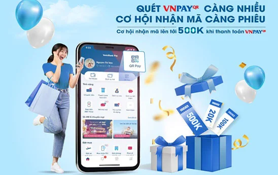 Khuyến mãi khách hàng quét mã VNPAY-QR trên VietinBank iPay Mobile