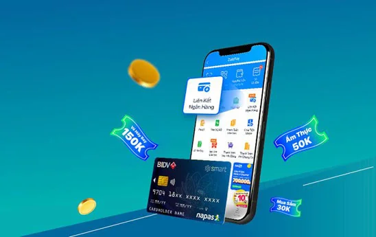 Liên kết BIDV với ZaloPay, nhận ngay ưu đãi 1 triệu đồng
