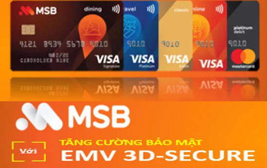 MSB tăng cường bảo mật giao dịch trực tuyến