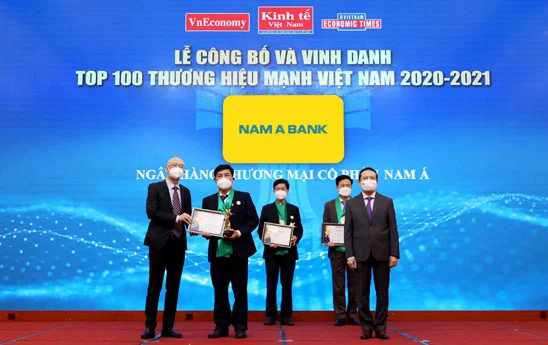 NamABank “Thương hiệu mạnh Việt Nam” 6 lần liên tiếp