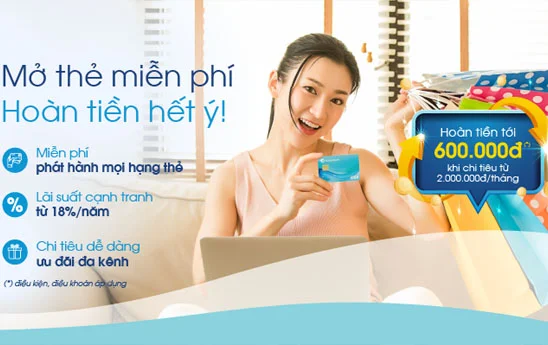 OceanBank tiếp tục ưu đãi mới cho các chủ thẻ tín dụng