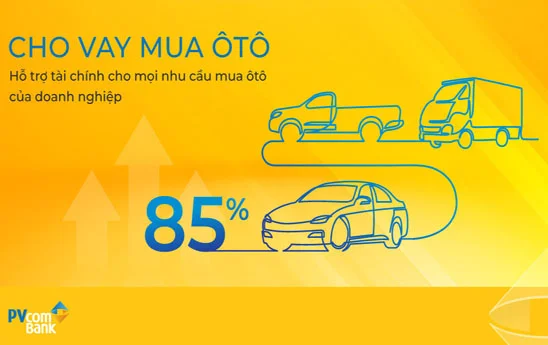 PVcomBank thêm nhiều chính sách linh hoạt cho doanh nghiệp vay mua ô tô