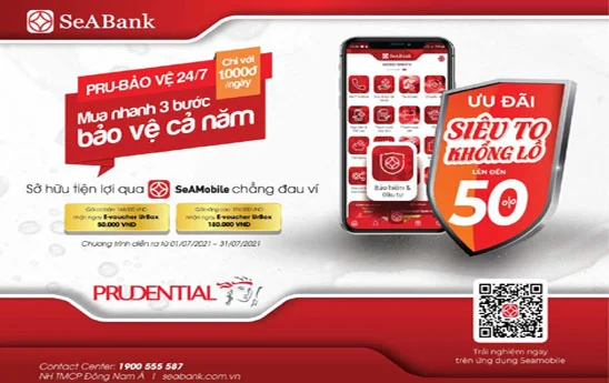 SeABank gia tăng tiện ích cho khách hàng mua bảo hiểm