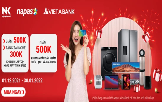 Sử dụng thẻ Vietbank Napas trải nghiệm dịch vụ Vinbus