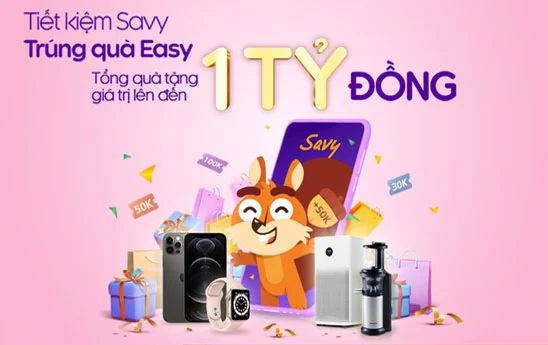 TPBank khuyến mãi khách hàng gửi tiết kiệm trên app Savy