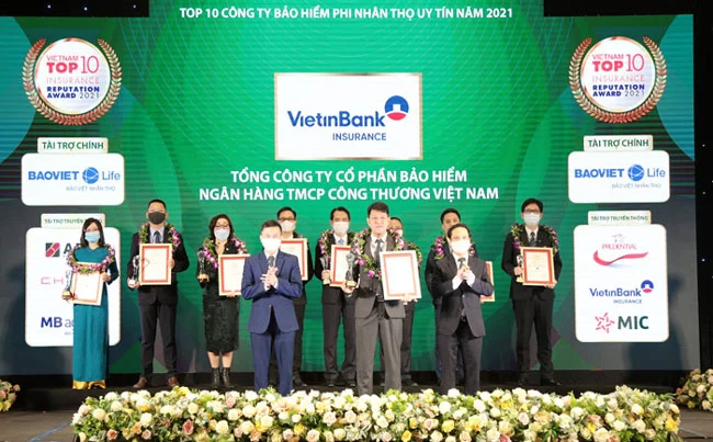 VBI 6 nam lien tiep trong Top 10 Cong ty Bao hiem phi nhan tho uy tin 2