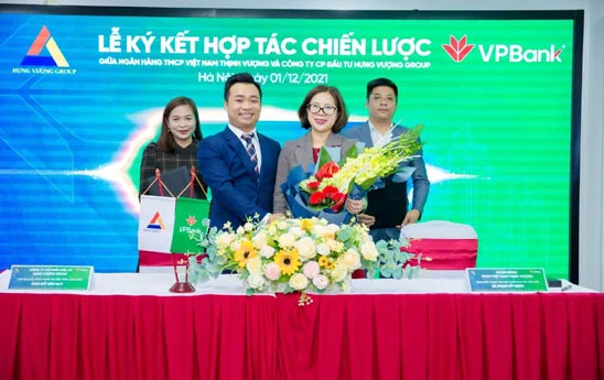 VPBank ký kết hợp tác chiến lược với Hưng Vượng Group