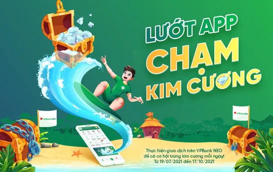 VPBank tặng bộ trang sức kim cương 100 triệu đồng cho khách hàng
