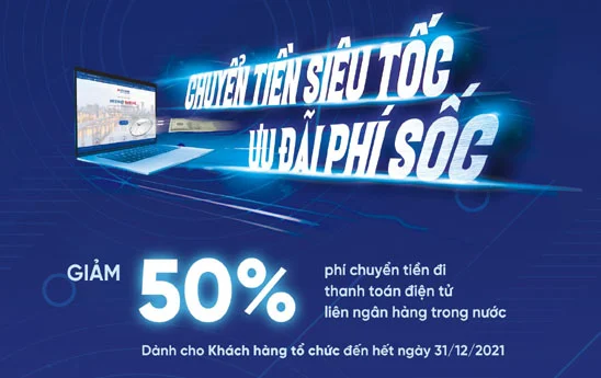 VietABank ưu đãi phí chuyển tiền liên ngân hàng trong nước