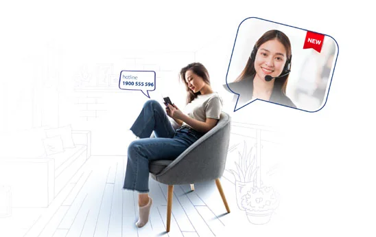 VietCapitalBank hỗ trợ khách hàng thực hiện dịch vụ ngân hàng qua tổng đài 24/7 trong mùa dịch