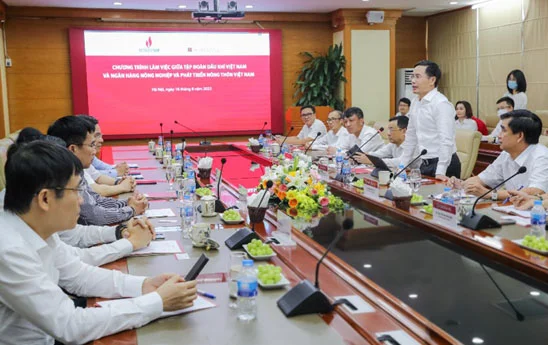 Agribank và PVN định hướng mở rộng quan hệ hợp tác