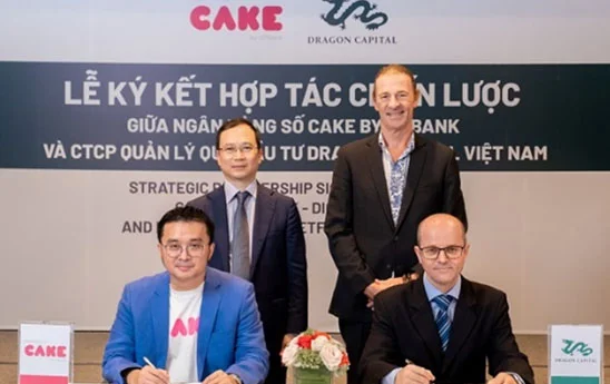 Cake by VPBank và Dragon Capital ký kết hợp tác chiến lược