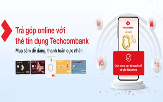 Chuyển đổi trả góp trên ứng dụng Techcombank Mobile