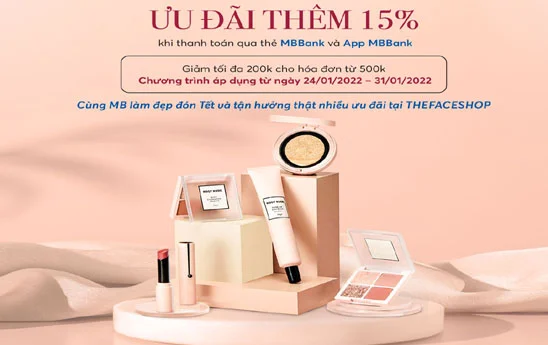 Cùng MB rạng ngời đón tết tại The FaceShop