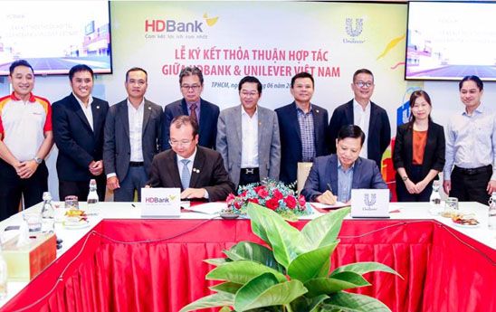 HDBank và Unilever Việt Nam hợp tác, nâng cao lợi ích cho doanh nghiệp và hộ kinh doanh