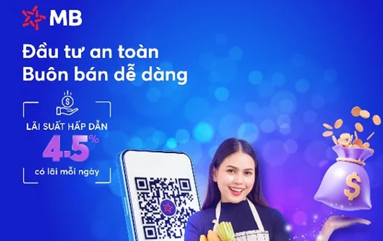 MBBank ra mắt chứng chỉ tiền gửi kỳ hạn ngày