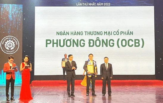 OCB được vinh danh Top công nghệ 4.0 Việt Nam 2022