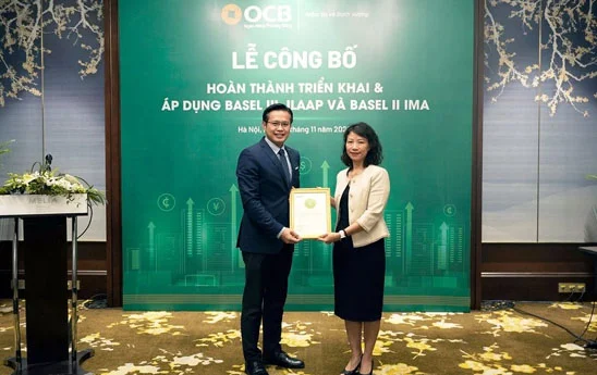 OCB hoàn thành triển khai, áp dụng Basel III và ILAAP