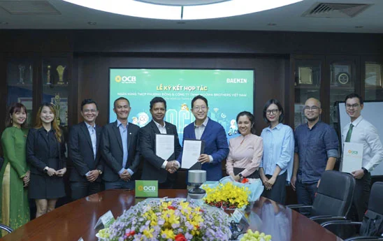 OCB ký kết thỏa thuận hợp tác với ứng dụng Baemin