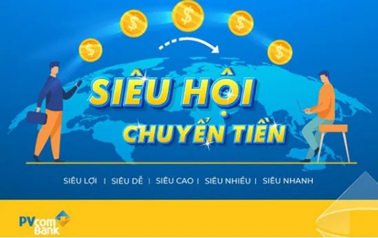 PVcomBank ưu đãi khách hàng chuyển tiền quốc tế