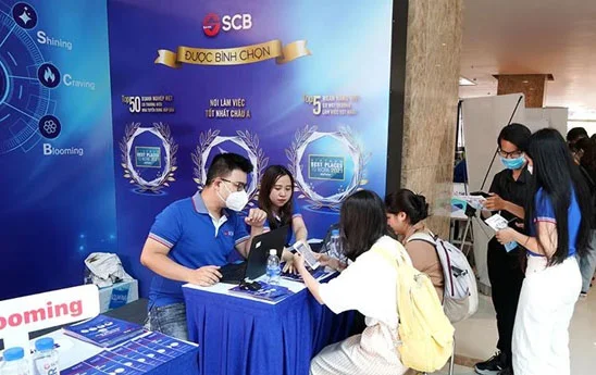 SCB đồng hành cùng “Ngày hội tuyển dụng Ngân hàng - Chứng khoán”