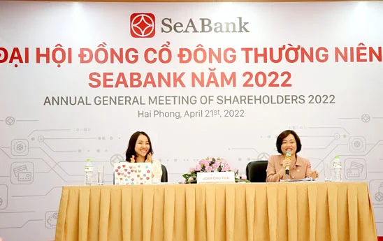 SeABank tổ chức thành công Đại hội đồng cổ đông 2022