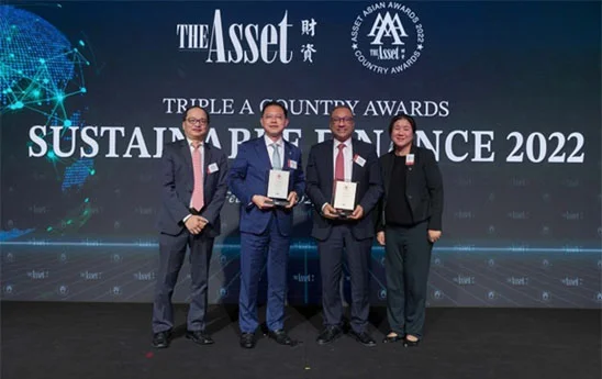 Techcombank nhận giải thưởng của tạp chí The Asset