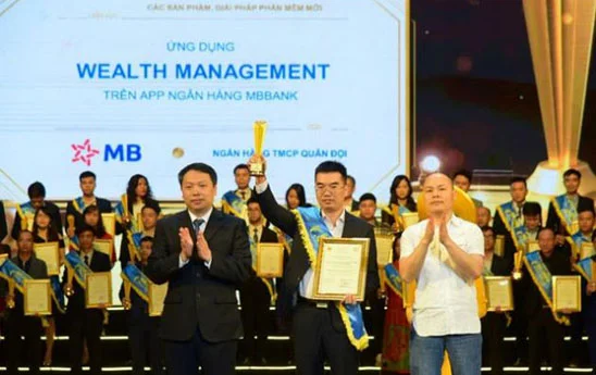 Ứng dụng Wealth Management trên App MBBank đạt giải Sao Khuê 2022