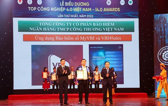 VBI được vinh danh với 2 ứng dụng tại “Top Công nghiệp 4.0 Việt Nam”