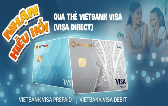 VietBank triển khai tính năng nhận tiền Visa Direct