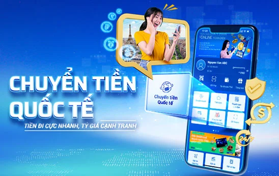 Vietbank Digital thêm tính năng “Chuyển tiền quốc tế online”