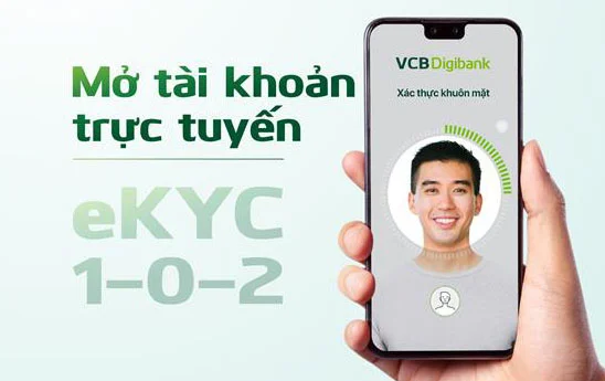 Vietcombank ra mắt dịch vụ mở tài khoản trực tuyến xác thực bằng EKYC