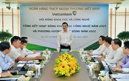 Vietcombank tổng kết hoạt động khoa học, công nghệ năm 2021