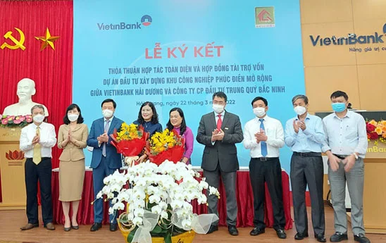 VietinBank Hải Dương hợp tác toàn diện với Công ty Trung Quý