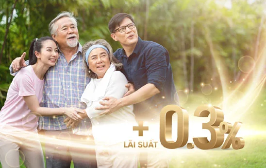 VietinBank ưu đãi lãi suất dành riêng cho khách hàng gửi tiền theo nhóm và trên 50 tuổi