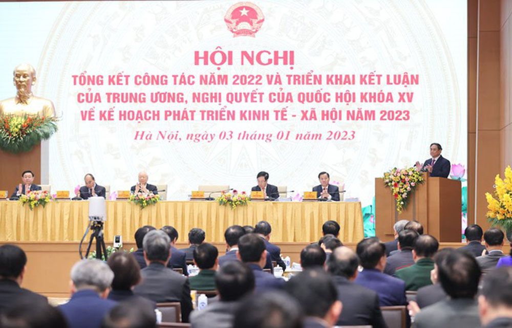 Hoi nghi Chinh phu voi cac dia phuong tong ket cong tac 3