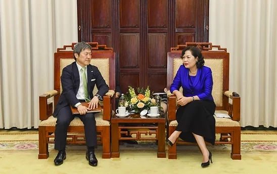 Thống đốc Nguyễn Thị Hồng tiếp và làm việc với Giám đốc Điều hành Ngân hàng SMBC
